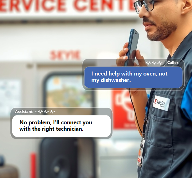 Not every call needs the same technician. Route dryer, oven, refrigerator, and...