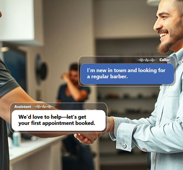 Every first-time call is a chance to build loyalty. Capture preferences, book...
