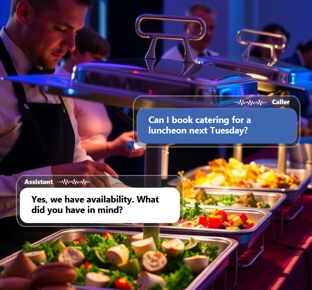 Event planning moves quickly, and prospects often contact several caterers before deciding....