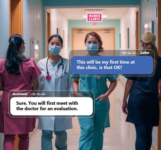 Some callers are new patients, some need follow-up care, and others may...