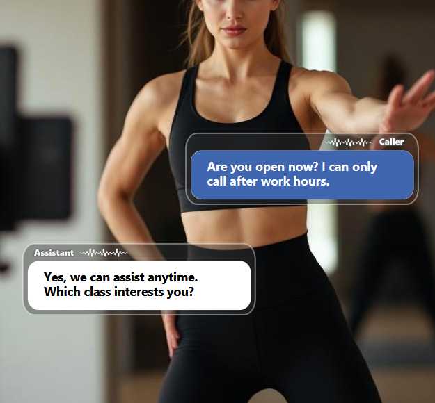 Many dance-related calls happen in the evening or on weekends when classes...