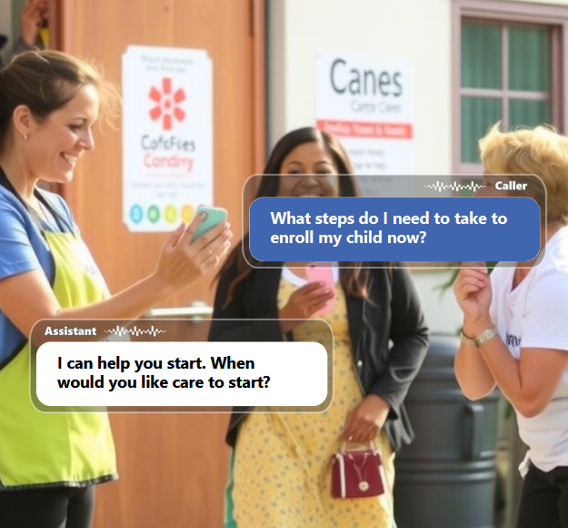 A daycare grows when inquiries turn into tours, tours turn into enrollments,...