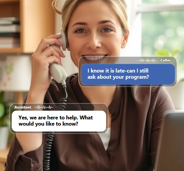 Parents do not only call during quiet office hours. Many reach out...