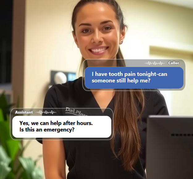 Dental questions do not always come in during business hours, especially when...