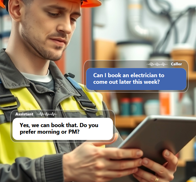 Customers do not want to leave a message and wait around when...