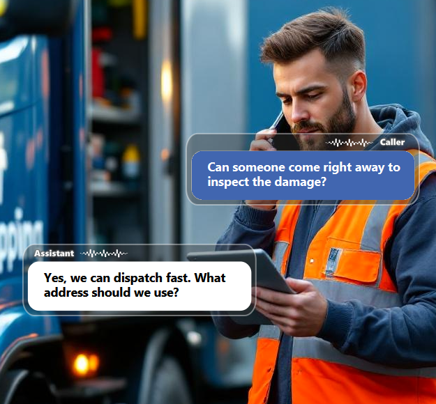 Speed is everything in restoration. AI phone handling can gather the address,...