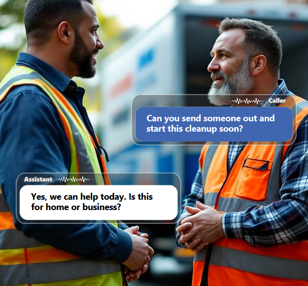 Every missed call can become a lost job for another restoration company....