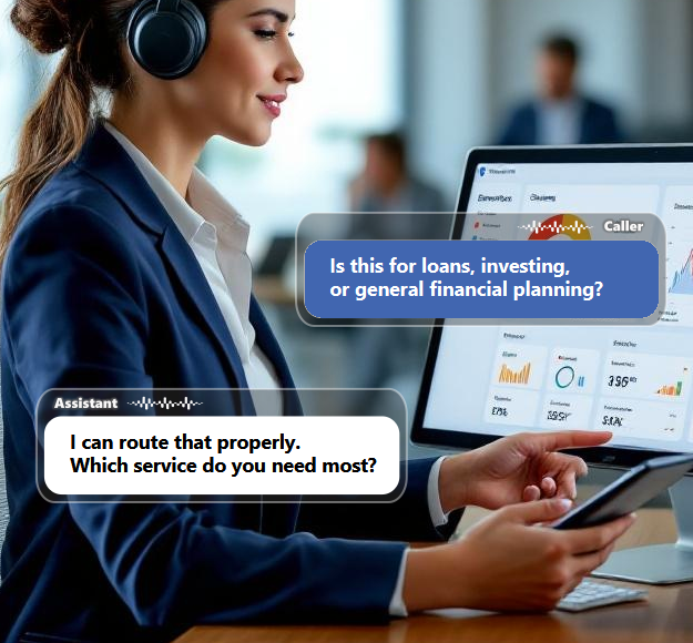 Not every caller needs the same specialist. AI can help route inquiries...