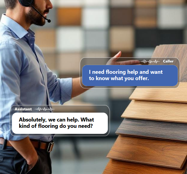 Flooring customers often call when they are ready to compare options, request...