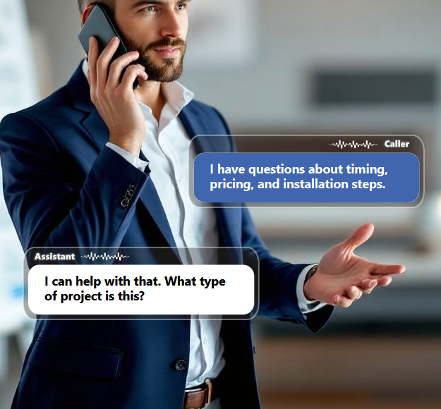 Prospects usually have practical questions before they commit, such as material options,...