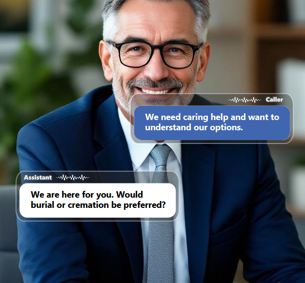 Strong call handling at a funeral home is about support as much...