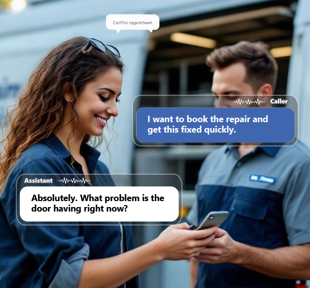 Many callers are ready to hire the first company that sounds responsive...