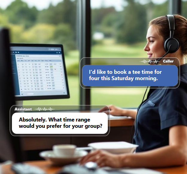 Tee time inquiries often come in waves, and every missed call can...