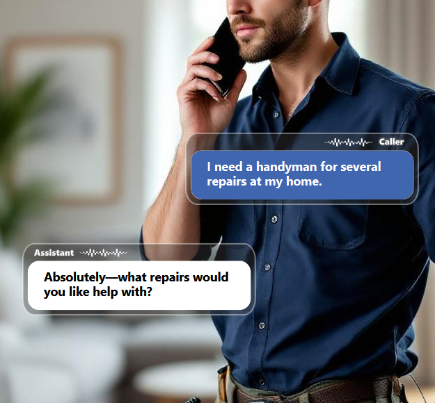 Handyman businesses often win work on the first call, especially for small...