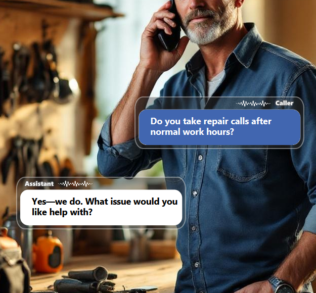 Repair needs do not always come in during business hours. Whether someone...