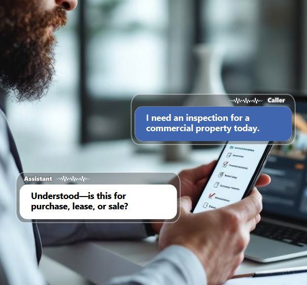 Some callers need a standard home inspection, while others are asking about...