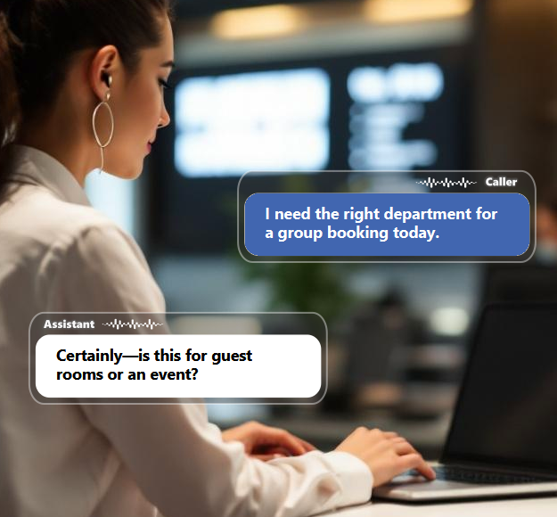 Not every hotel call belongs at the front desk. Some callers need...