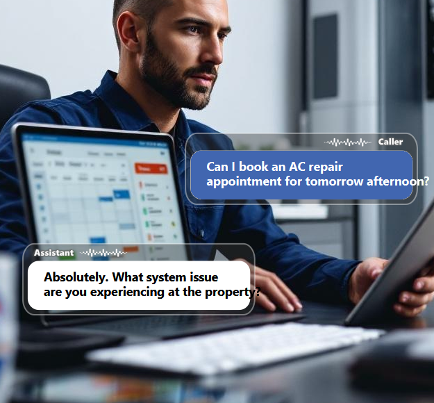 Customers want to know they can get on the schedule quickly. AI...
