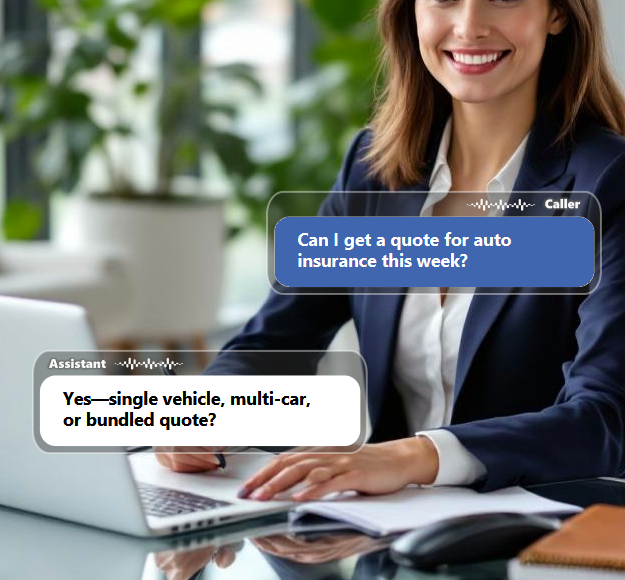 Shoppers comparing insurance providers usually contact several agencies and tend to move...