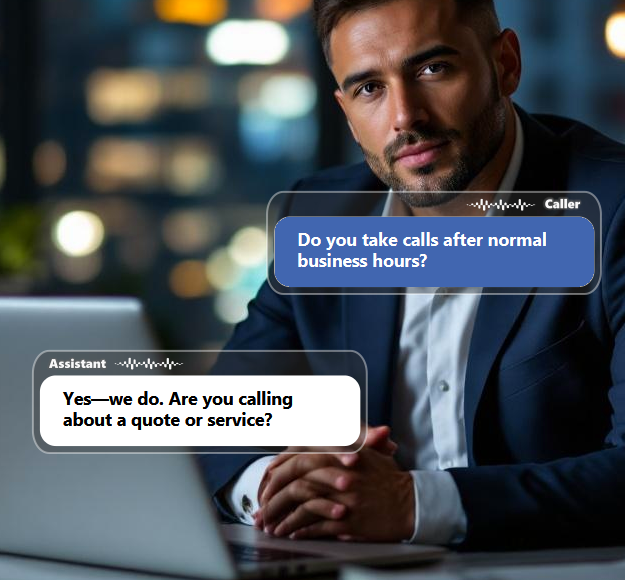 Insurance questions and quote requests do not only come in during standard...