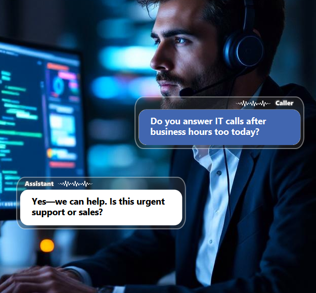 Client questions and new business inquiries do not always come in during...