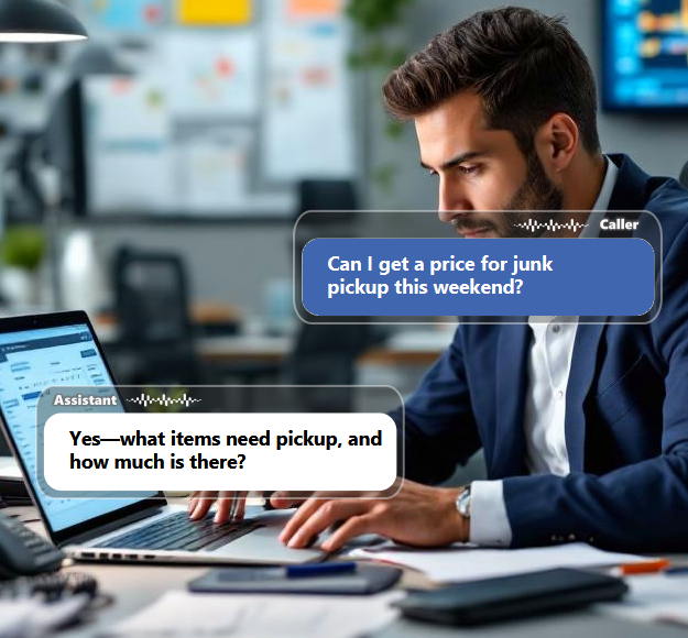Fast scheduling is a major advantage in junk removal because many customers...