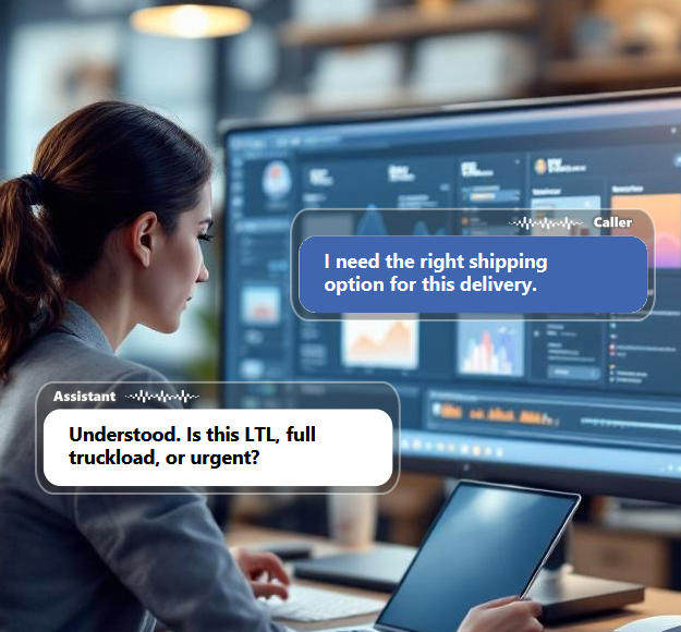 Logistics calls often need to be directed based on urgency and service...