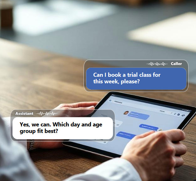 When a prospective student is ready to train, speed matters. An AI...