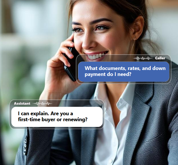 Prospects often have routine questions about rates, qualification basics, required documents, down...