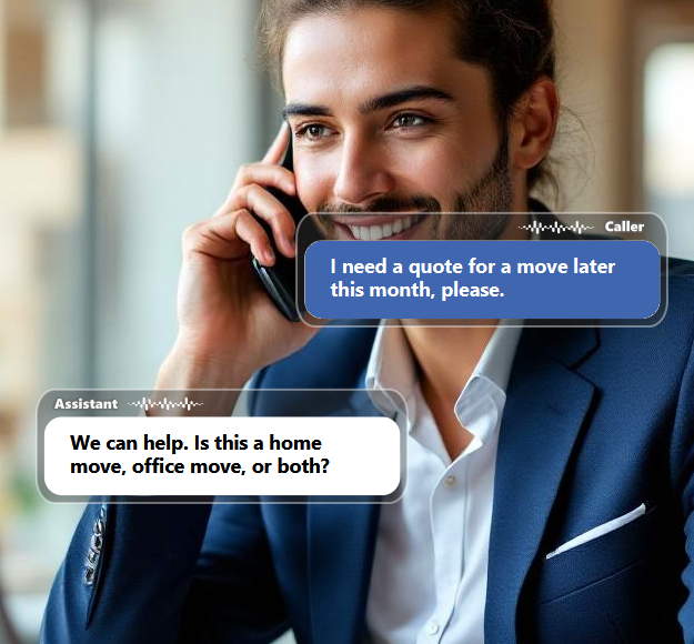 Moving customers often call several companies in a short time to compare...