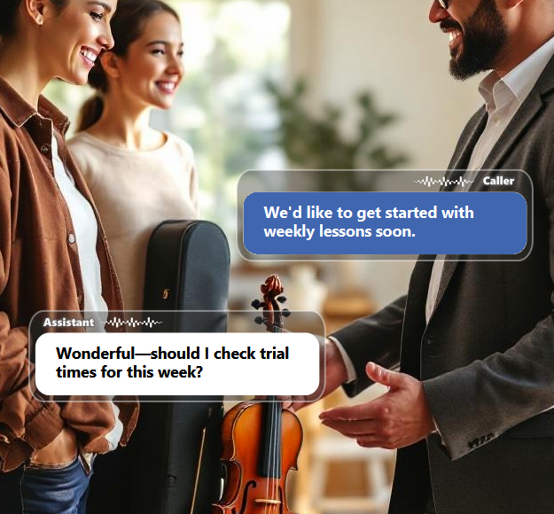 A strong first phone experience helps turn casual interest into real enrollments....