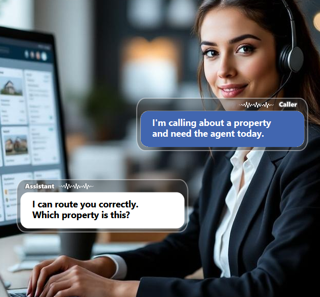 A real estate business receives many call types, including buyer questions, seller...