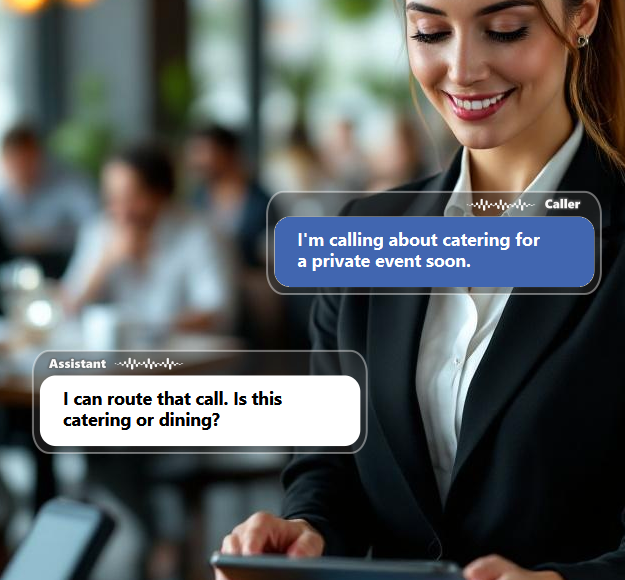 Not every call belongs at the host stand. An AI answering service...